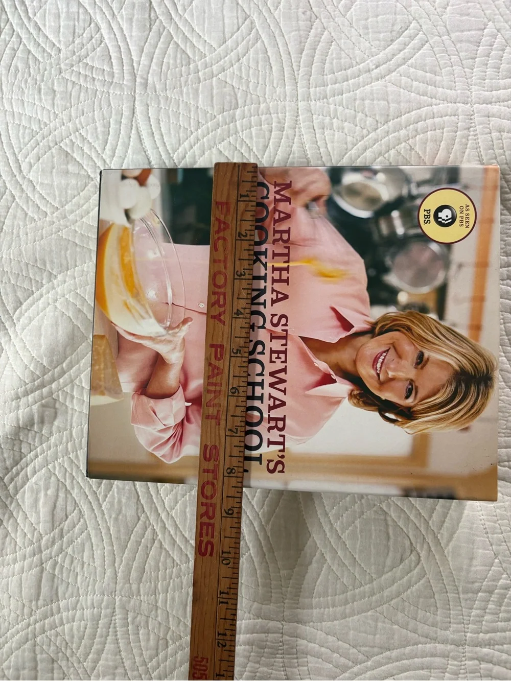 Martha Stewart Cooking School — Pink Cover with Neutral Background